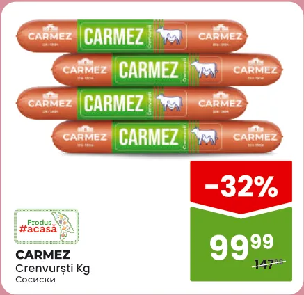 CARMEZ Crenvurști, 1 kg