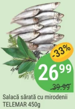 TELEMAR Salacă sărată cu mirodenii, 450 g