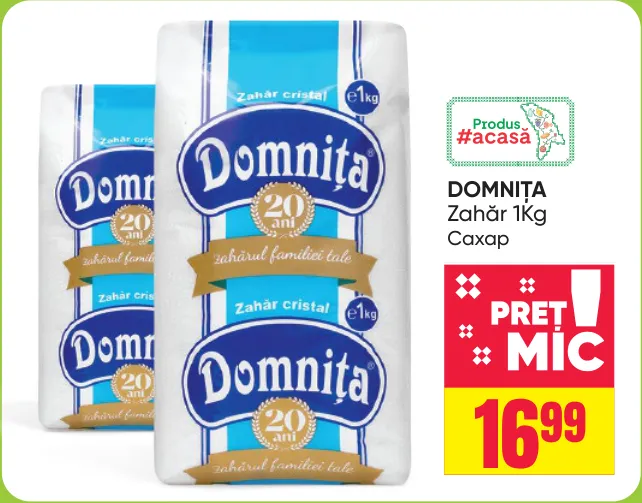 Сахар DOMNIȚA, 1 kg