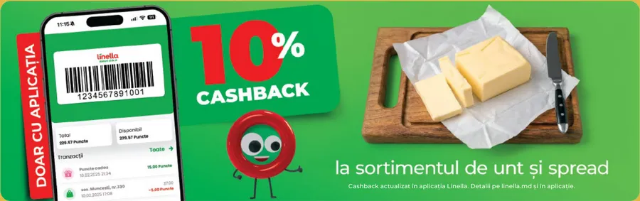 Sortimentul de unt și spread