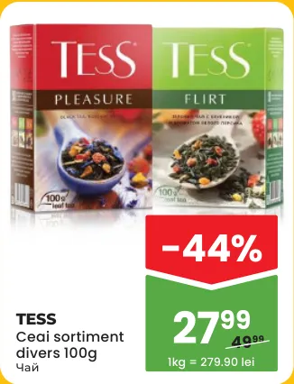 Ceai Tess, sortiment divers, 100 g