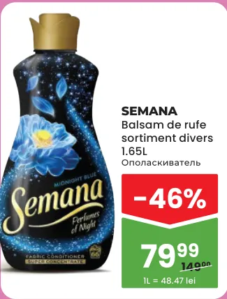 Balsam de rufe SEMANA, sortiment divers, 1.65 L
