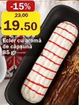 Ecler cu aromă de căpșună, 85 gr