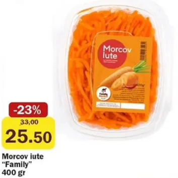 Family Morcov iute, 400 gr