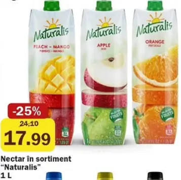 Nectar în sortiment „Naturalis”, 1 L