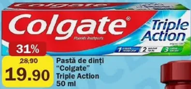 Pastă de dinți „Colgate” Triple Action