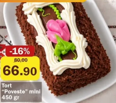 Tort „Poveste” mini, 450 gr