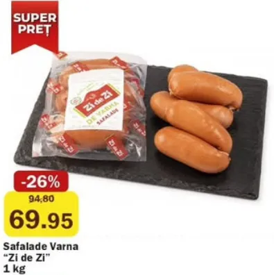 Zi de Zi Сардельки Varna, 1 kg