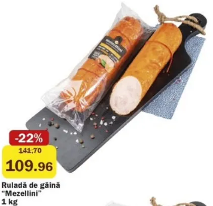 Mezellini Куриный рулет, 1 kg