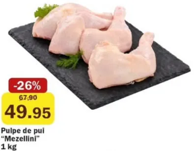 Mezellini Pulpe de pui, 1 kg