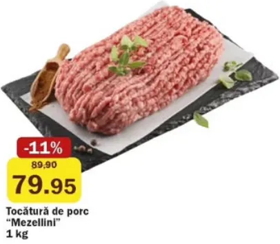 Mezellini Tocătură de porc, 1 kg