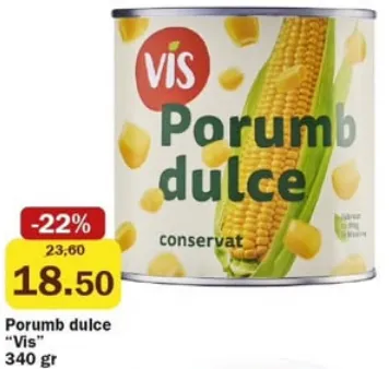 Vis Porumb dulce, 340 gr