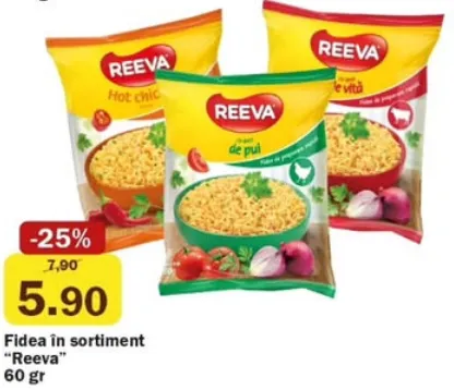 Reeva Fidea în sortiment, 60 gr