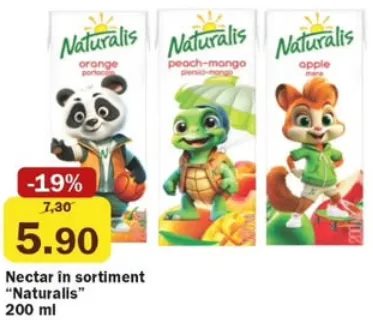 Nectar Naturalis în sortiment, 200 ml