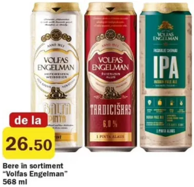 Bere în sortiment „Volfas Engelman”