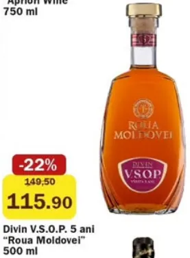 Divin V.S.O.P. 5 ani „Roua Moldovei”