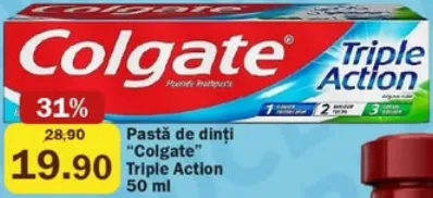 Pastă de dinți „Colgate” Triple Action