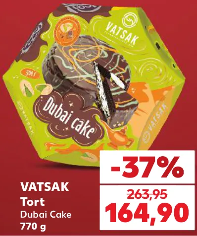 Торт Dubai Cake VATSAK, 770 г