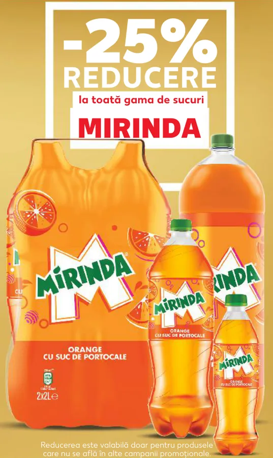 Газовані напої MIRINDA