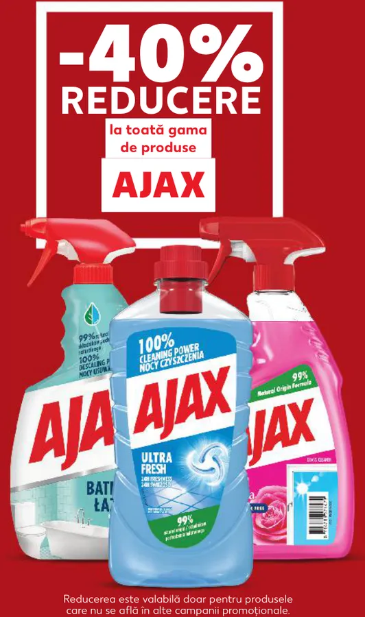 Toată gama de produse AJAX