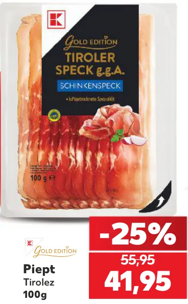 K Gold Edition Piept Tirolez, 100 g