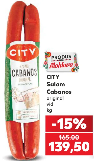 CITY Salam Cabanos original, 1 kg