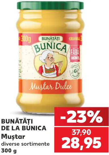 Bunătăți de la Bunica Muștar, 300 g