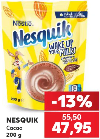 Cacao Nesquik, 200 g