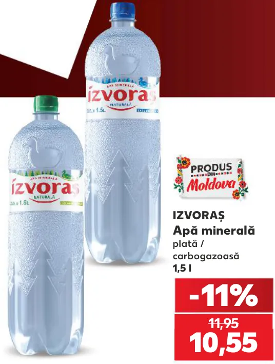 Izvoraș Apă minerală 1,5 l