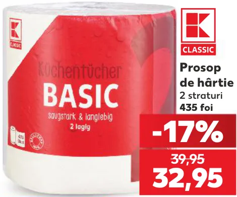 K-Classic Prosop de hârtie, 435 foi