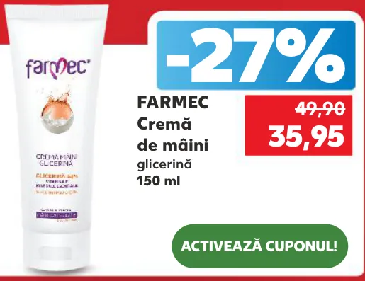 FARMEC Крем для рук с глицерином, 150 мл
