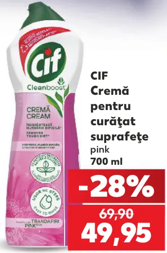 CIF Крем для чищення поверхонь, 700 мл