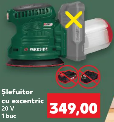 PARKSIDE Șlefuitor cu excentric