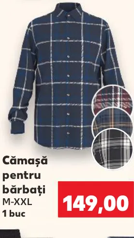 Cămașă pentru bărbați esmara MEN, 1 buc.
