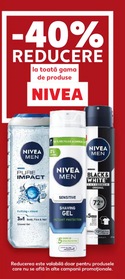 Весь ассортимент продукции NIVEA