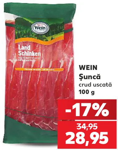 WEIN Șuncă crud uscată, 100 g