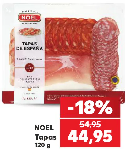 NOEL Tapas, 120 g