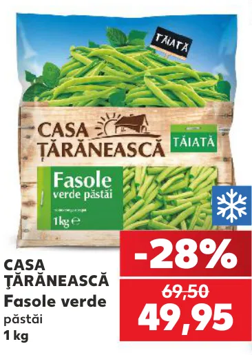 Fasole verde păstăi