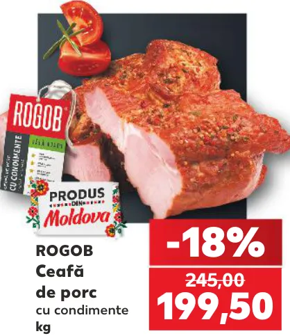Ceafă de porc cu condimente