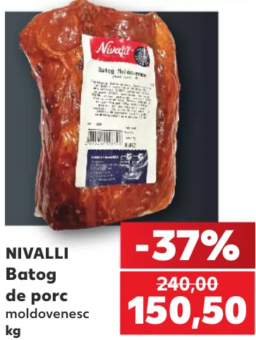 Batog de porc moldovenesc