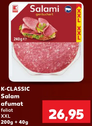 Salam afumat feliat XXL