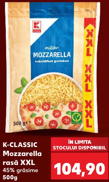 Mozzarella rasă XXL