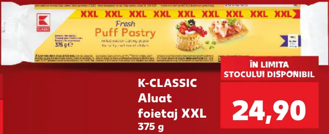 K-CLASSIC Aluat foietaj XXL, 375 g