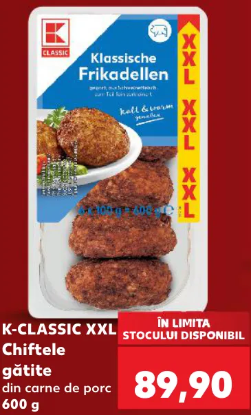 K-CLASSIC Готові котлети, 600 г