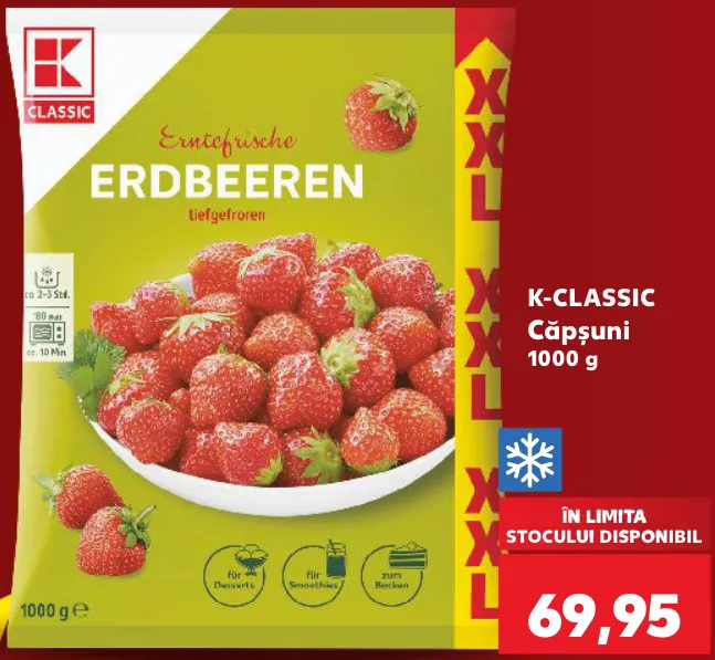 K-Classic Căpșuni, 1000 g