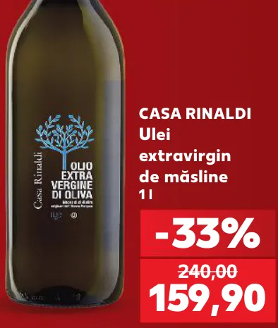 CASA RINALDI Ulei extravirgin de măsline, 1 l