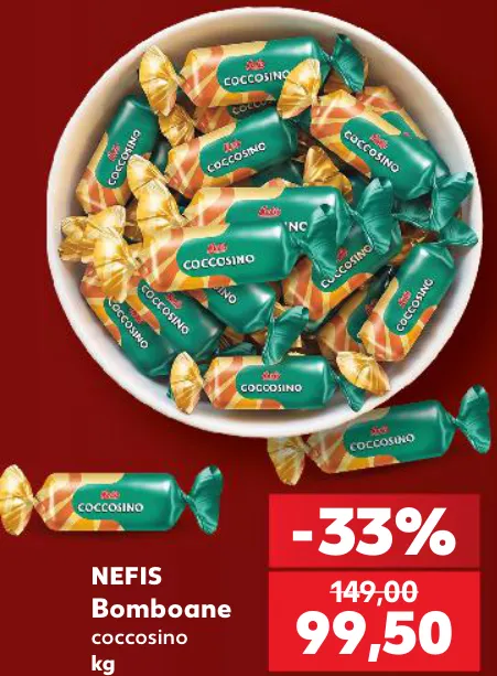 Bomboane Nefis Coccosino, 1 kg
