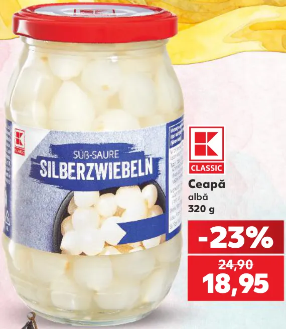 K-Classic Ceapă albă, 320 g