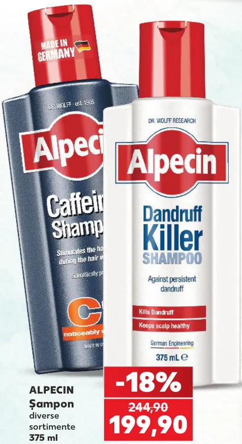 Șampon Alpecin, 375 ml