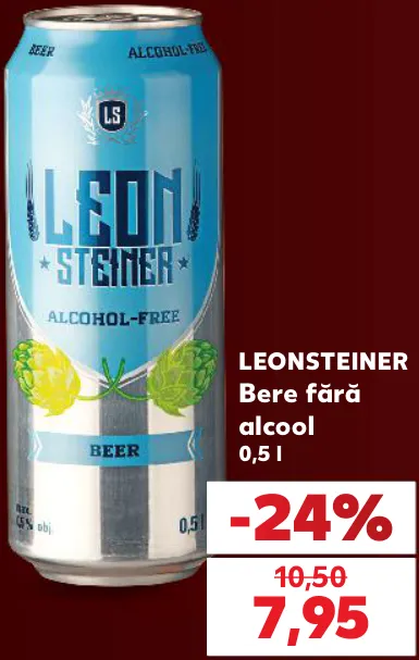 Leonsteiner Bere fără alcool, 0,5 l